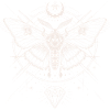 Mystical Moths Geometry Esoteric