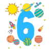 Aventure spatiale numéro 6 Anniversaire