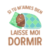 Humour marmotte dormir