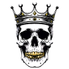 Skull with Crown Skull King
