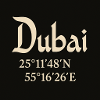 Coordonnées Dubaï Burj Khalifa