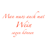 man muss auch mal