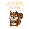 Eichhörnchen Lustiger Spruch game over