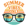 Retro Sunglasses Summer Vibes Design