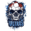 Skull Football Fanblock Fan Ultra Ultras