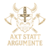 Viking axe instead of arguments