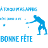 Bonne fete papa bleu ciel