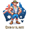 Australia Funny Design