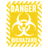 Danger Biohazard Grunge Zombies Apocalypse