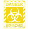 Danger Biohazard Grunge Zombies Apocalypse