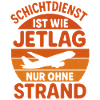 Schichtdienst Jetlag am Strand