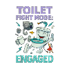 Toilettenkampf-Modus – Absurdes Hirnfäule-Design