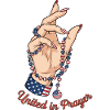United in prayer