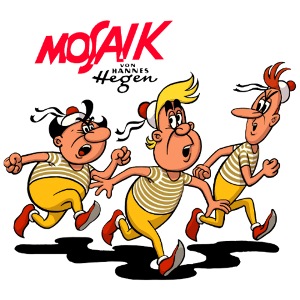 Original Digedags von Hegen, 1950er Mosaik