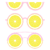 Lemon lenses (Pink)