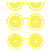 Lemon lenses (yellow)