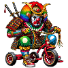 Samurai Clown