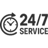 24 Stunden Support-Service 24/7