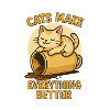 cats make everything better