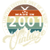 Jahrgang 2001 Best of 2001 - 24 Jahre alter Geburtstag
