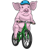 Vélo cochon
