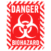 Danger Biohazard Grunge Zombies Apocalypse