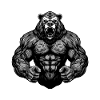 Bear Grizzly Muscles Bodybuilding