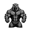 Bear Grizzly Muscles Gym d’entraînement