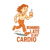 Running late cardio woman