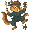 Ninja Chipmunk