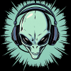 Alien-Kopfhörer