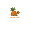Carrot turtle illustration with pun