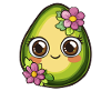 Avocat doux aux fleurs