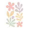 Blomsterharmoni – bløde pastelfarver