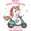 Trottinette Licorne