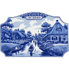 Giethoorn delft bleu