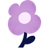 Fleur violette