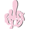 Fuck You in Bubble Letters
