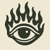 Oeil enflammé