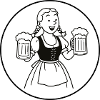 Bier mädchen