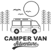 Camper Van Adventure Logo Design