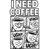 Ich brauche Kaffee Comic