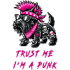 Scottish Terrier Punk Music