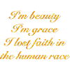 Beauté et grâce