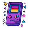 Retro-Gameboy-Style (Neon/80s)