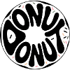 Donut - Cool Donut Logo