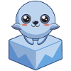 Baby pixel seal on an