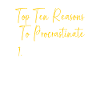 Procrastinationlazy lazy lazy lazy