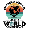 Geographielehrer Globus Weltunterschied