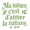 Amour de la nature - T-shirt écologique